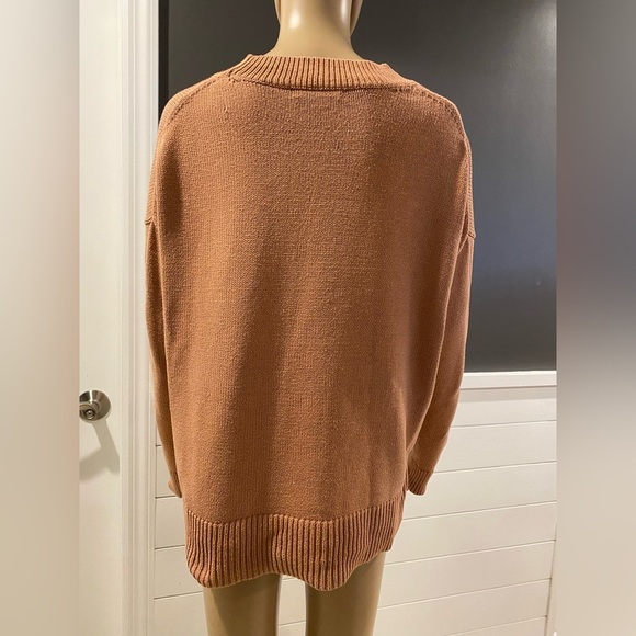 Madewell Brownstone Side-Button Sweater size S - Picture 6 of 6